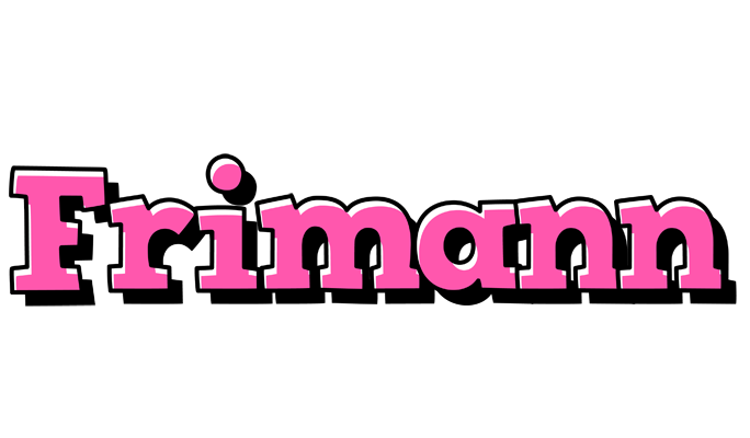 Frimann girlish logo