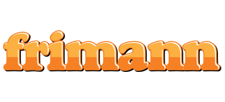 Frimann orange logo