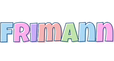 Frimann pastel logo