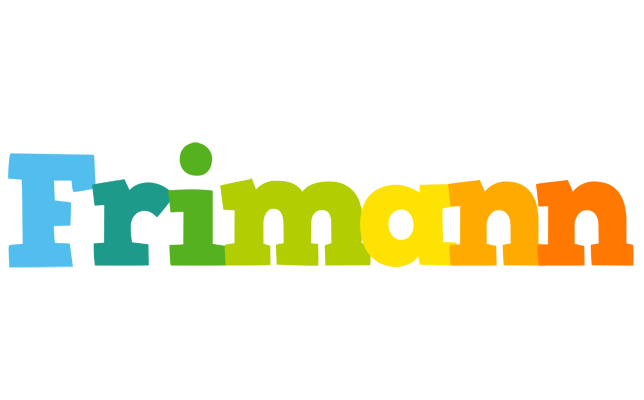 Frimann rainbows logo