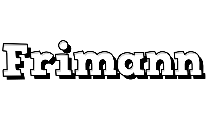 Frimann snowing logo