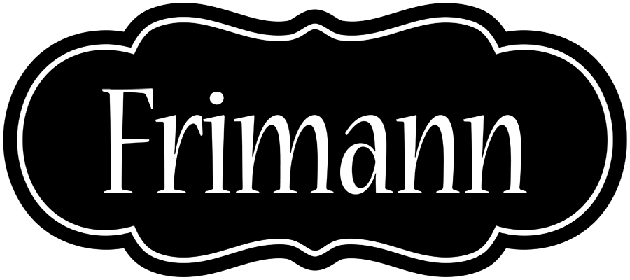 Frimann welcome logo