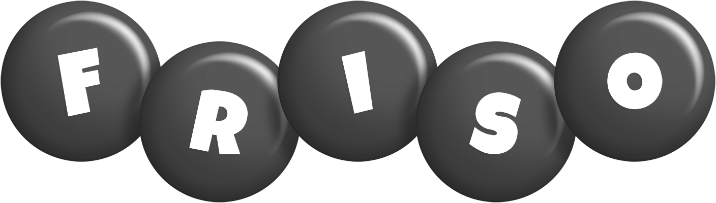 Friso candy-black logo