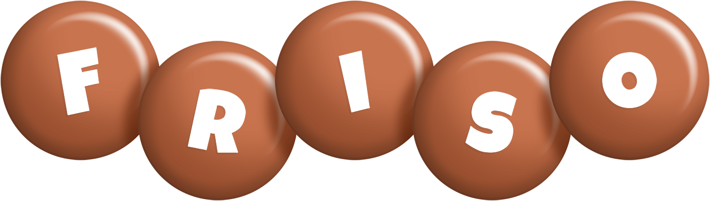 Friso candy-brown logo