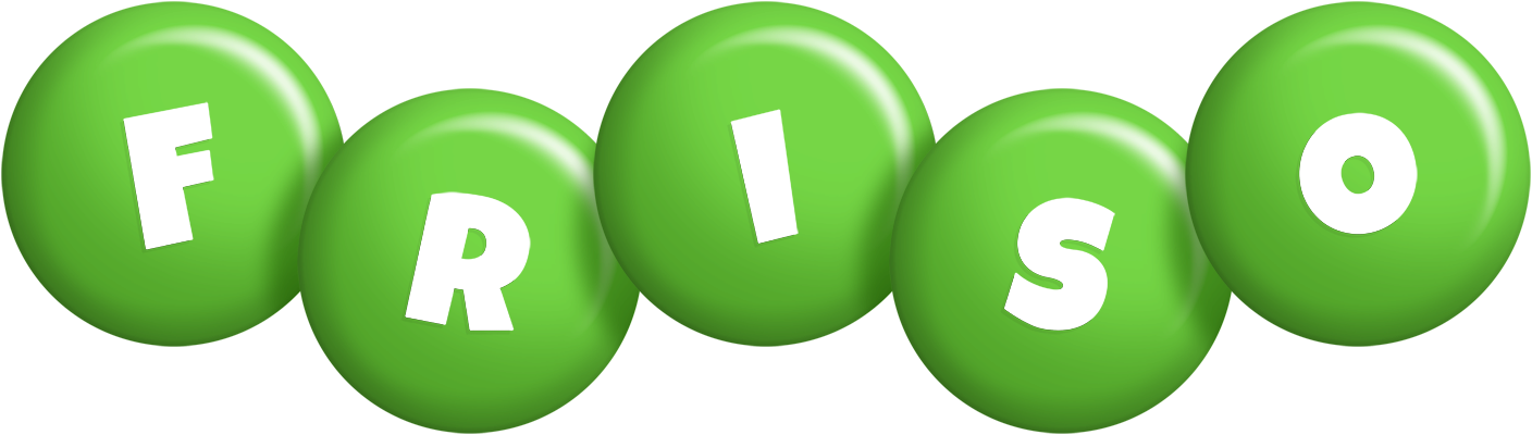 Friso candy-green logo