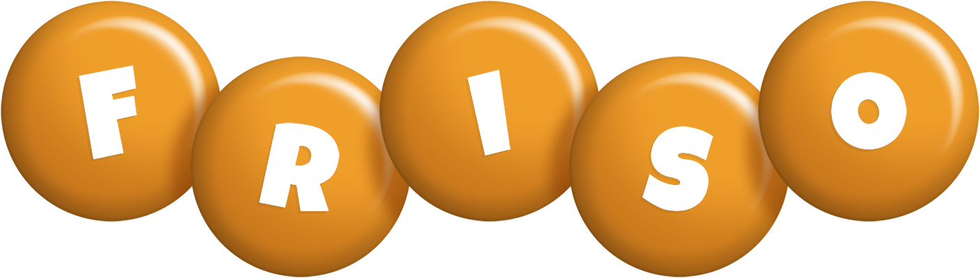 Friso candy-orange logo