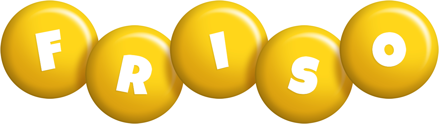 Friso candy-yellow logo