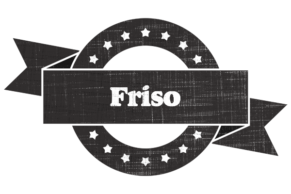 Friso grunge logo