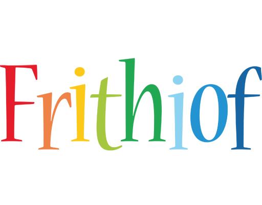 Frithiof birthday logo