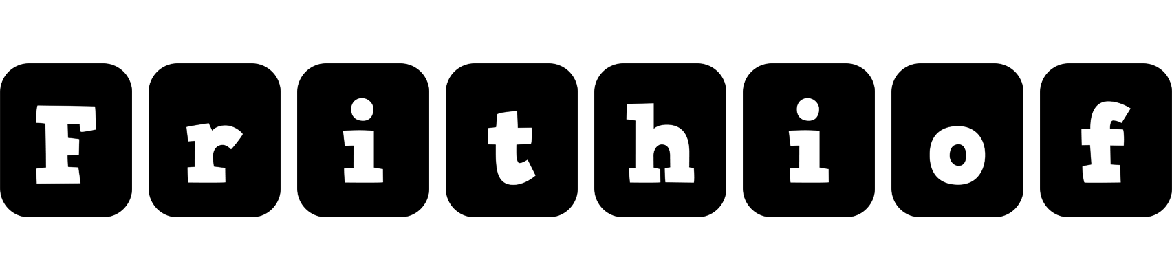Frithiof box logo