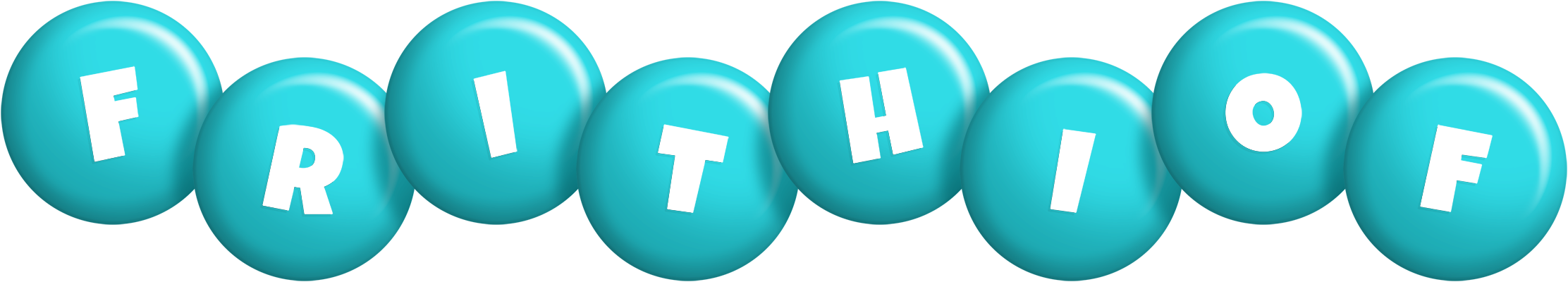 Frithiof candy-azur logo