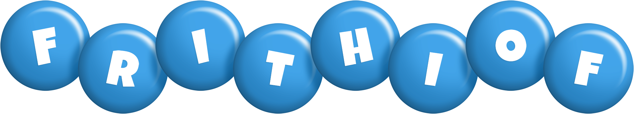 Frithiof candy-blue logo
