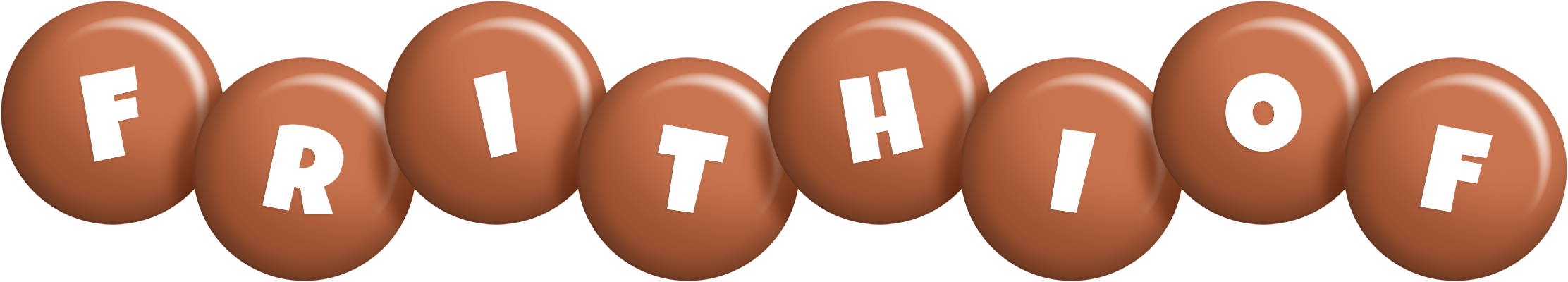 Frithiof candy-brown logo