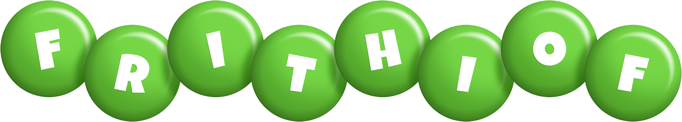 Frithiof candy-green logo