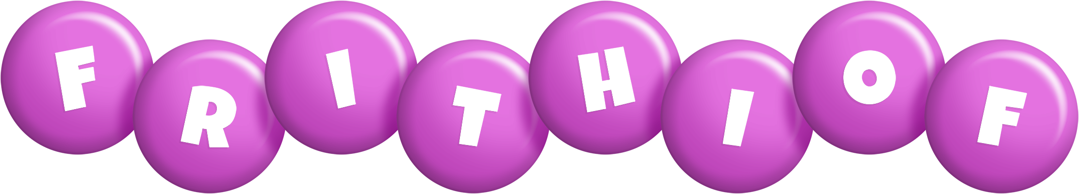 Frithiof candy-purple logo