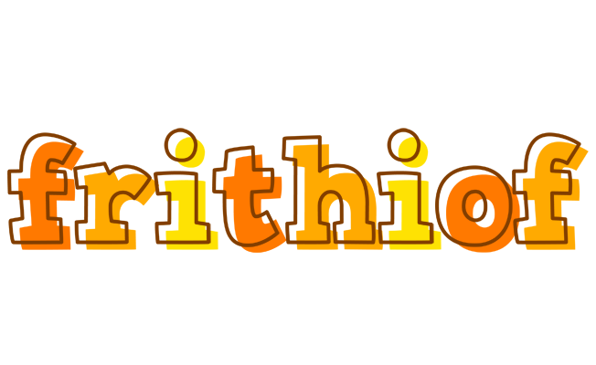 Frithiof desert logo