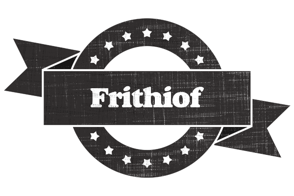 Frithiof grunge logo