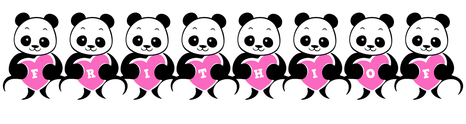 Frithiof love-panda logo