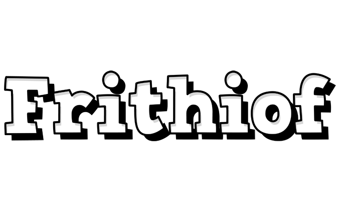 Frithiof snowing logo