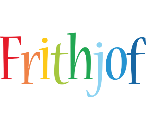 Frithjof birthday logo