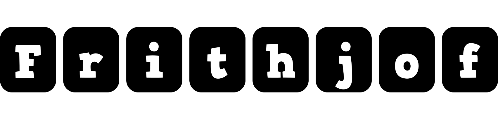 Frithjof box logo