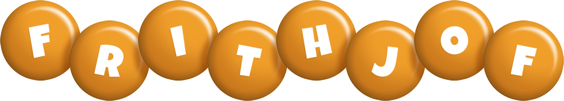 Frithjof candy-orange logo