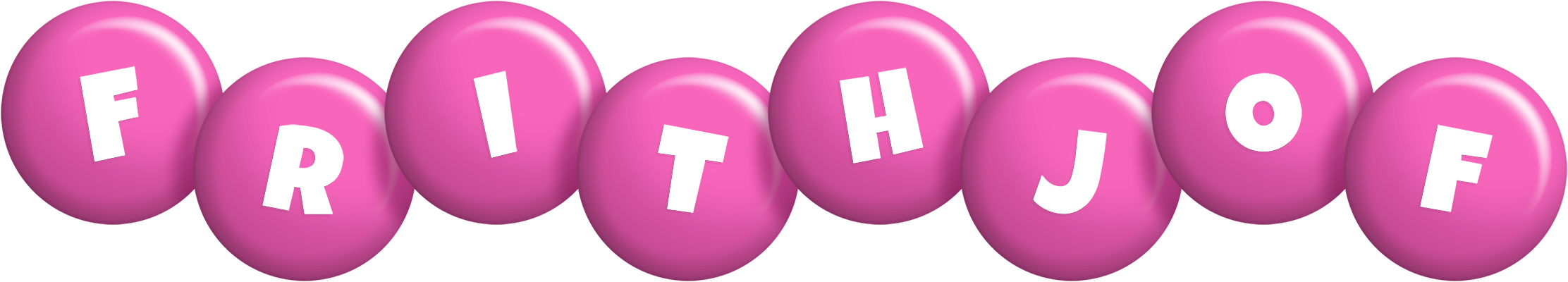 Frithjof candy-pink logo