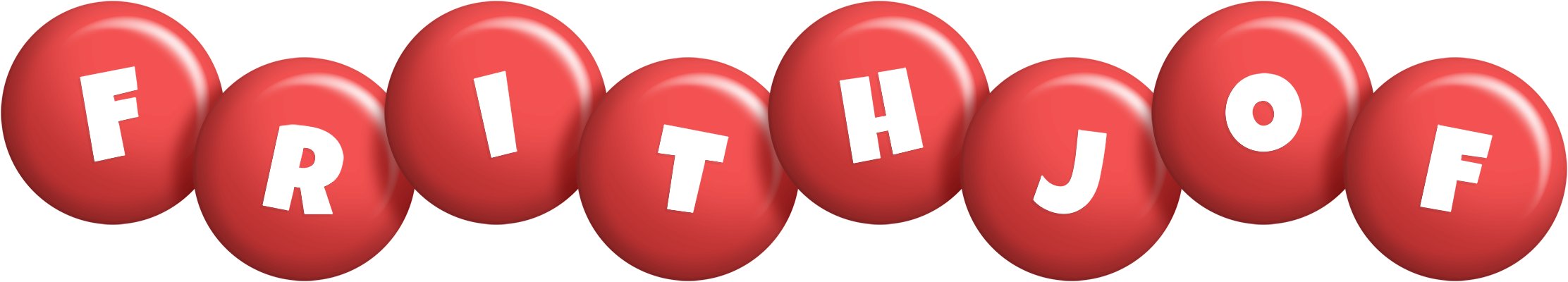 Frithjof candy-red logo