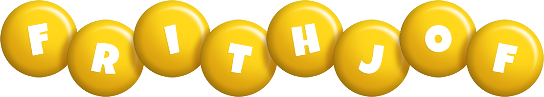 Frithjof candy-yellow logo