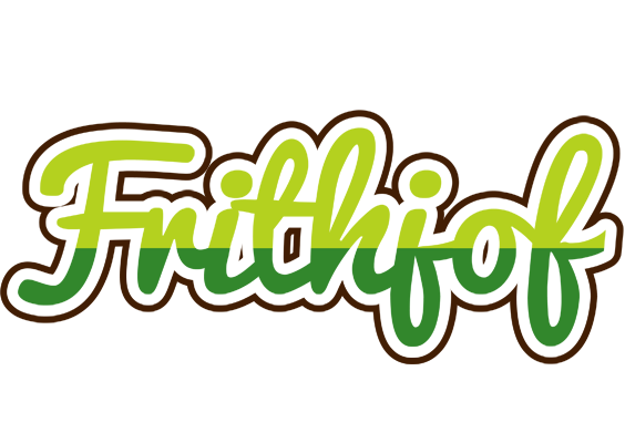 Frithjof golfing logo