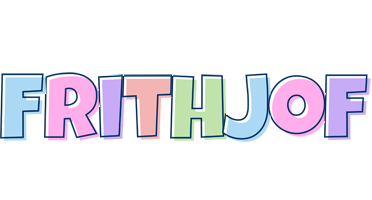 Frithjof pastel logo