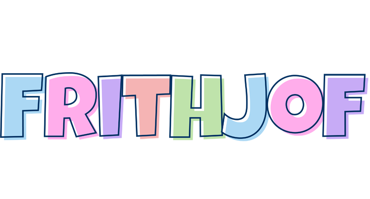 Frithjof pastel logo