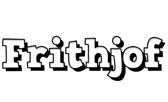 Frithjof snowing logo