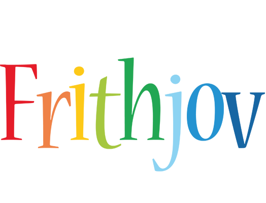 Frithjov birthday logo