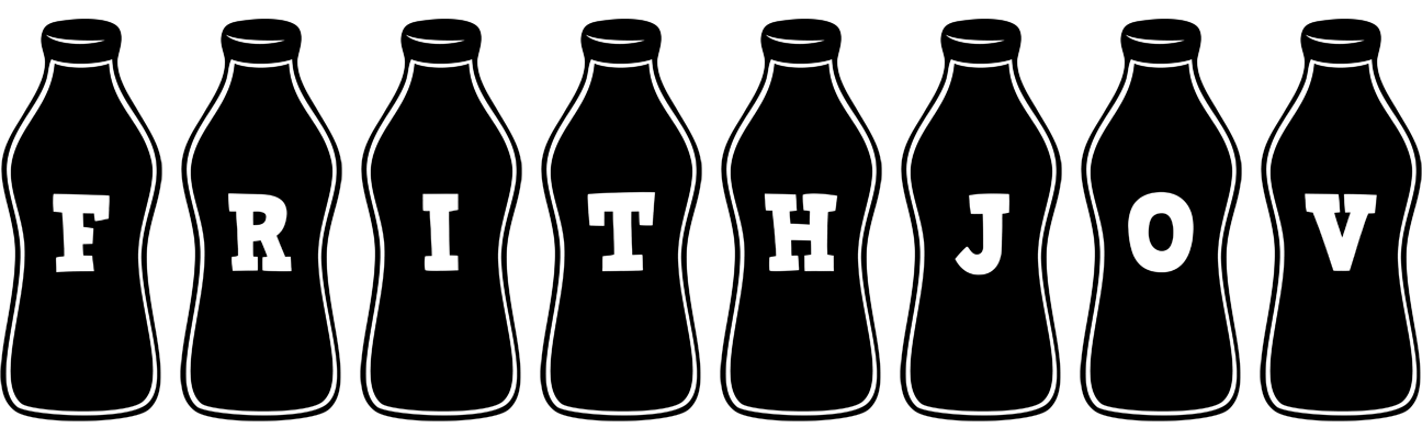 Frithjov bottle logo