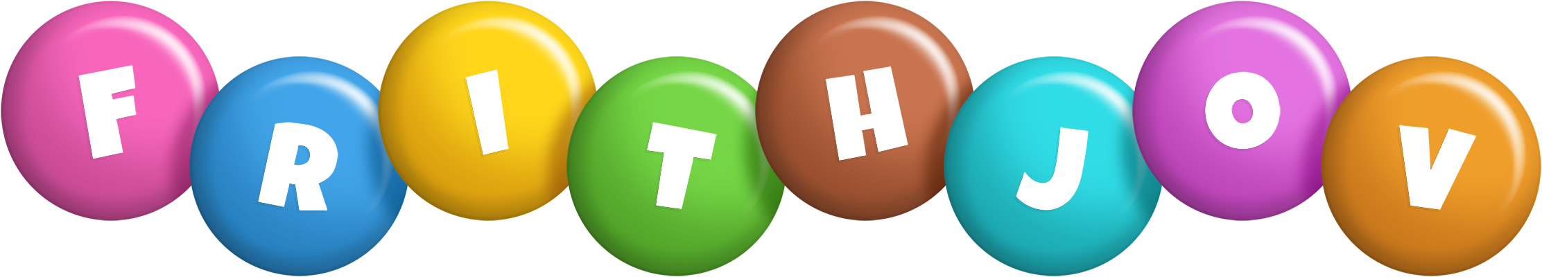 Frithjov candy logo