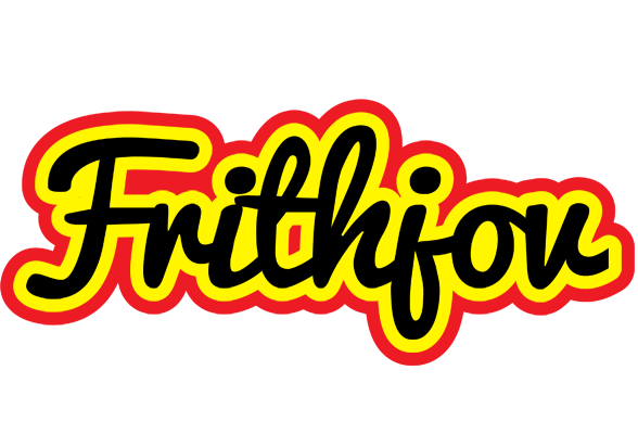 Frithjov flaming logo