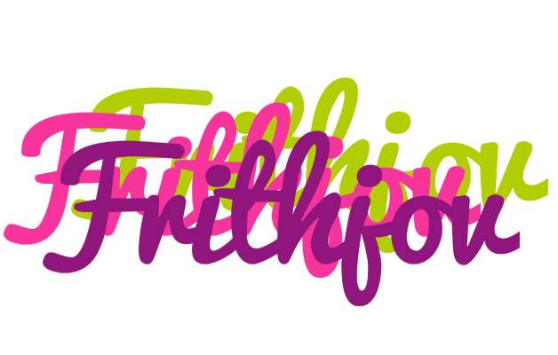 Frithjov flowers logo