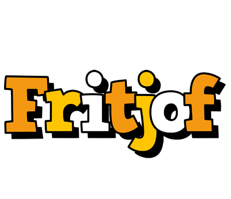 Fritjof cartoon logo