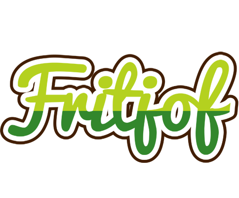 Fritjof golfing logo