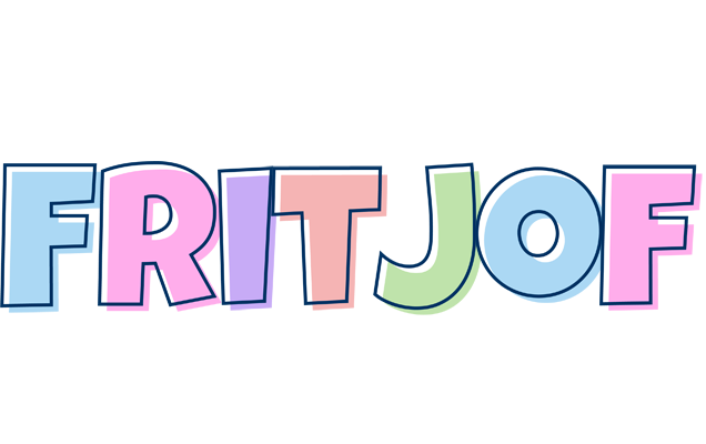 Fritjof pastel logo