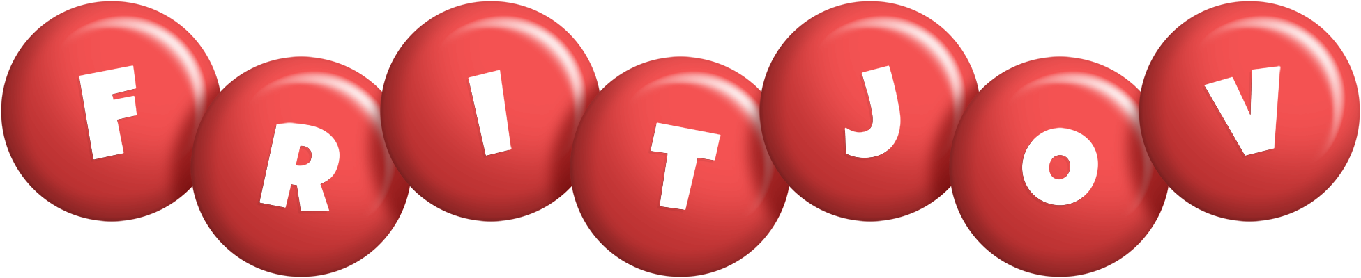 Fritjov candy-red logo