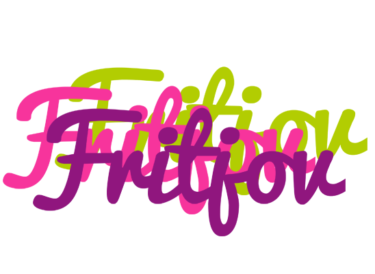Fritjov flowers logo