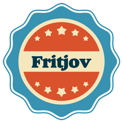 Fritjov labels logo