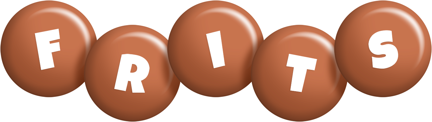 Frits candy-brown logo