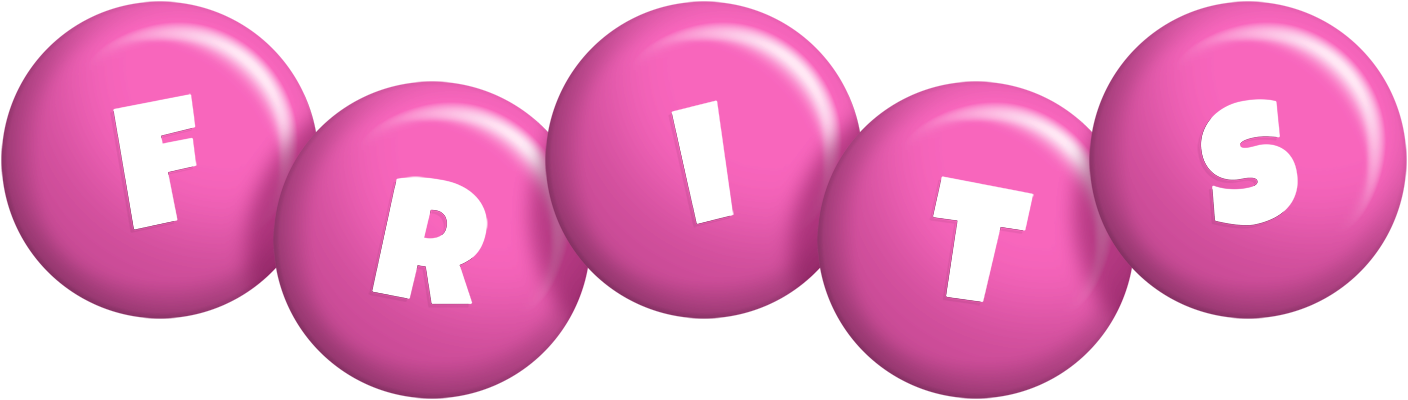 Frits candy-pink logo