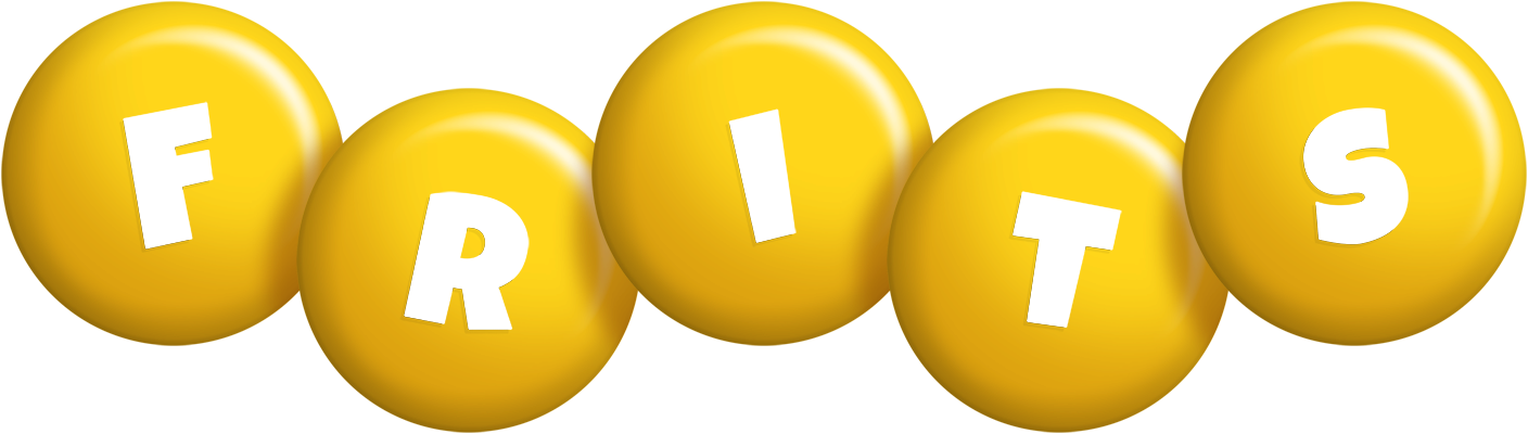 Frits candy-yellow logo
