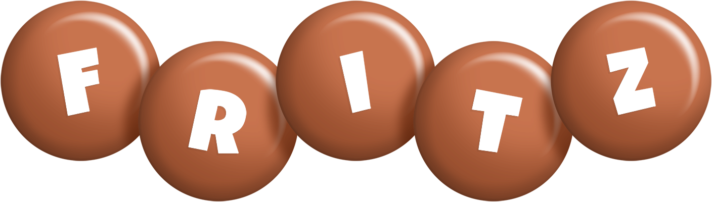 Fritz candy-brown logo