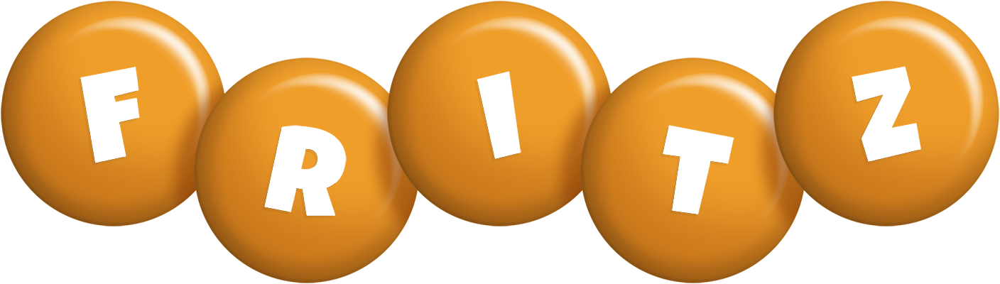 Fritz candy-orange logo