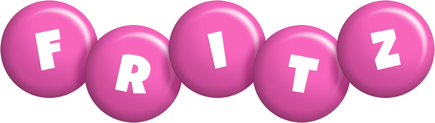 Fritz candy-pink logo